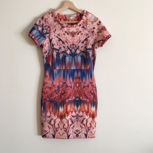 Zara Mirrored Floral Dress